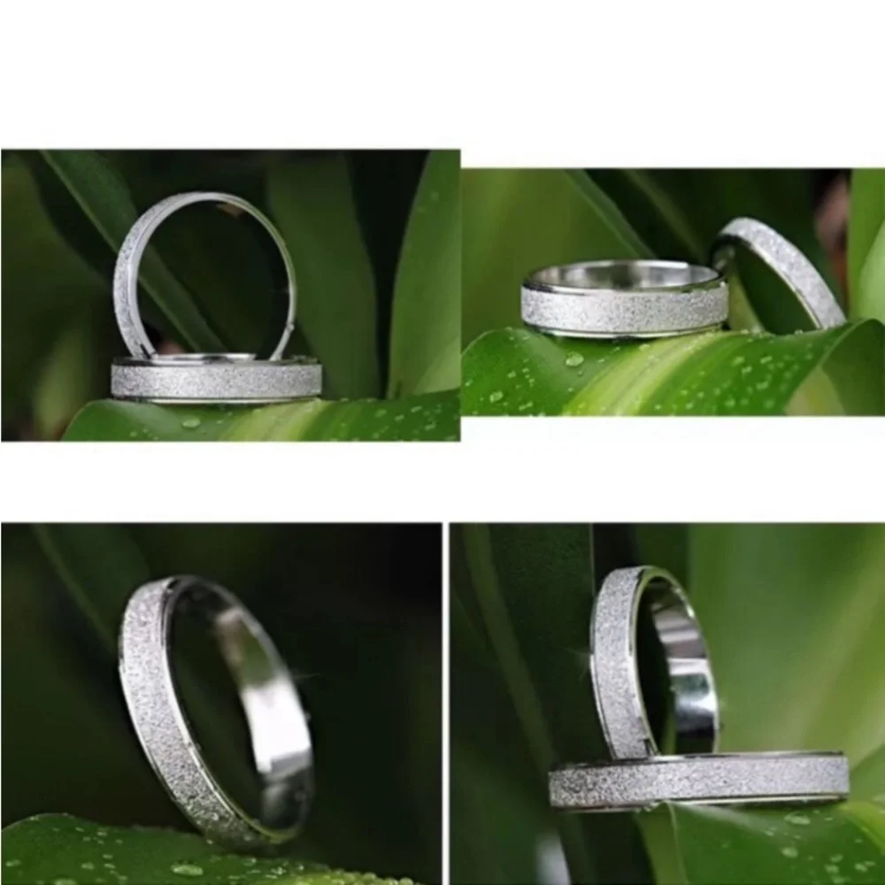 THUMB RING Hypoallergenic Stainless Steel Thin Silver Band Size 10 Ring NEW